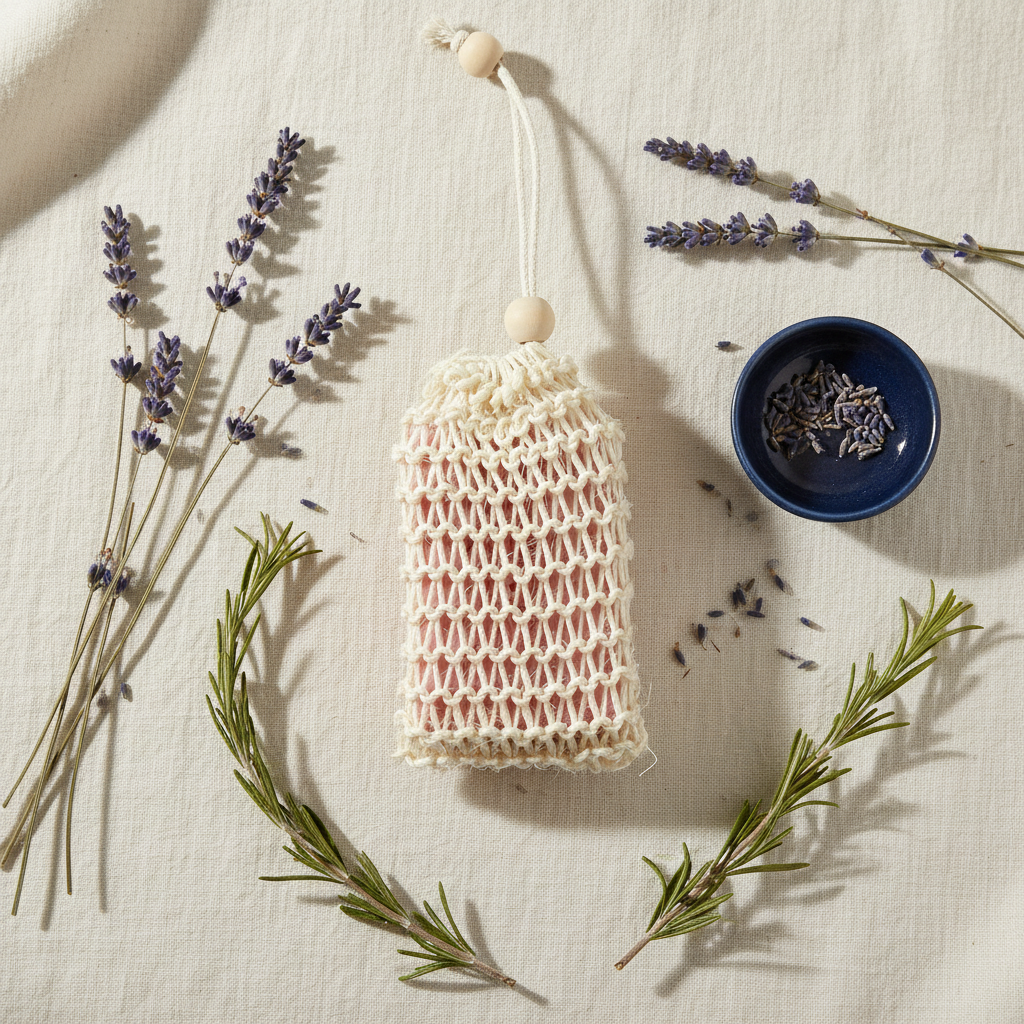 Sac à savon naturel - Sisal