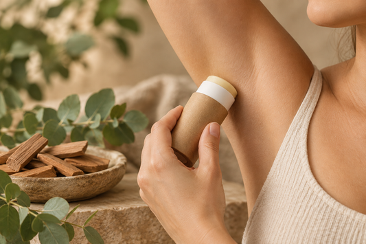 Comment appliquer correctement le déodorant solide Bois de santal ?