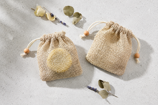 Sac à savon en sisal : comment il prolonge la vie de votre savon solide