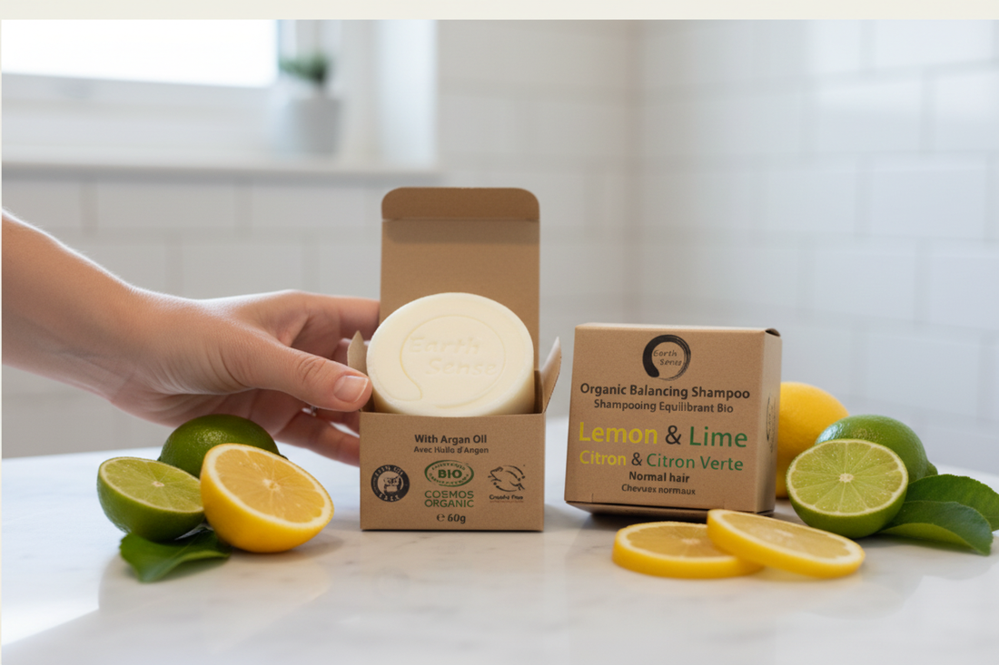 Shampoing solide bio Citron & Citron vert Debuno