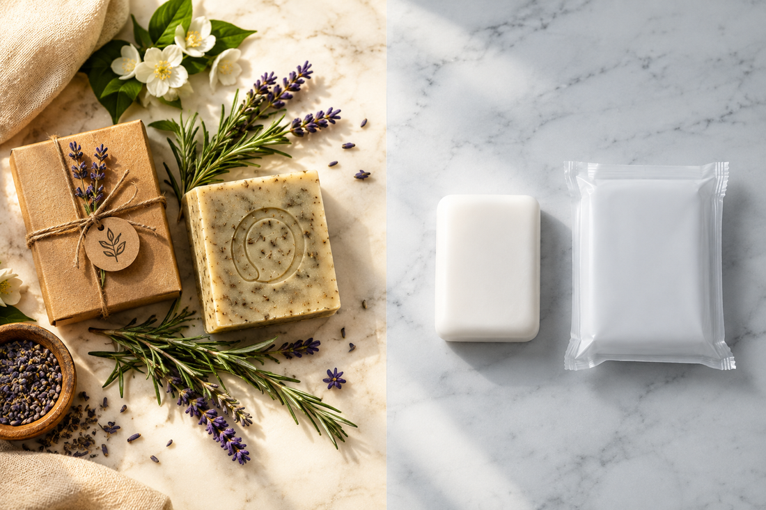 Savon artisanal vs savon industriel : quelles différences réelles