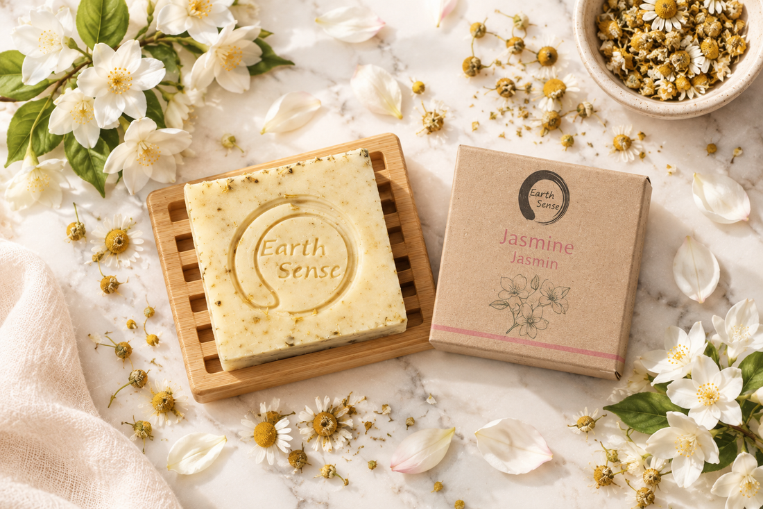 Savon solide jasmine et camomille : douceur et apaisement au quotidien