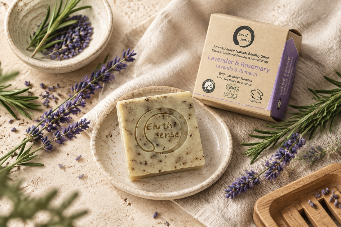 Savon solide Lavande & Romarin : bienfaits pour la peau et utilisation
