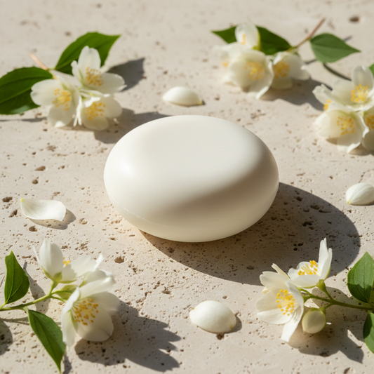 Shampoing solide au jasmin : une expérience sensorielle florale d'exception