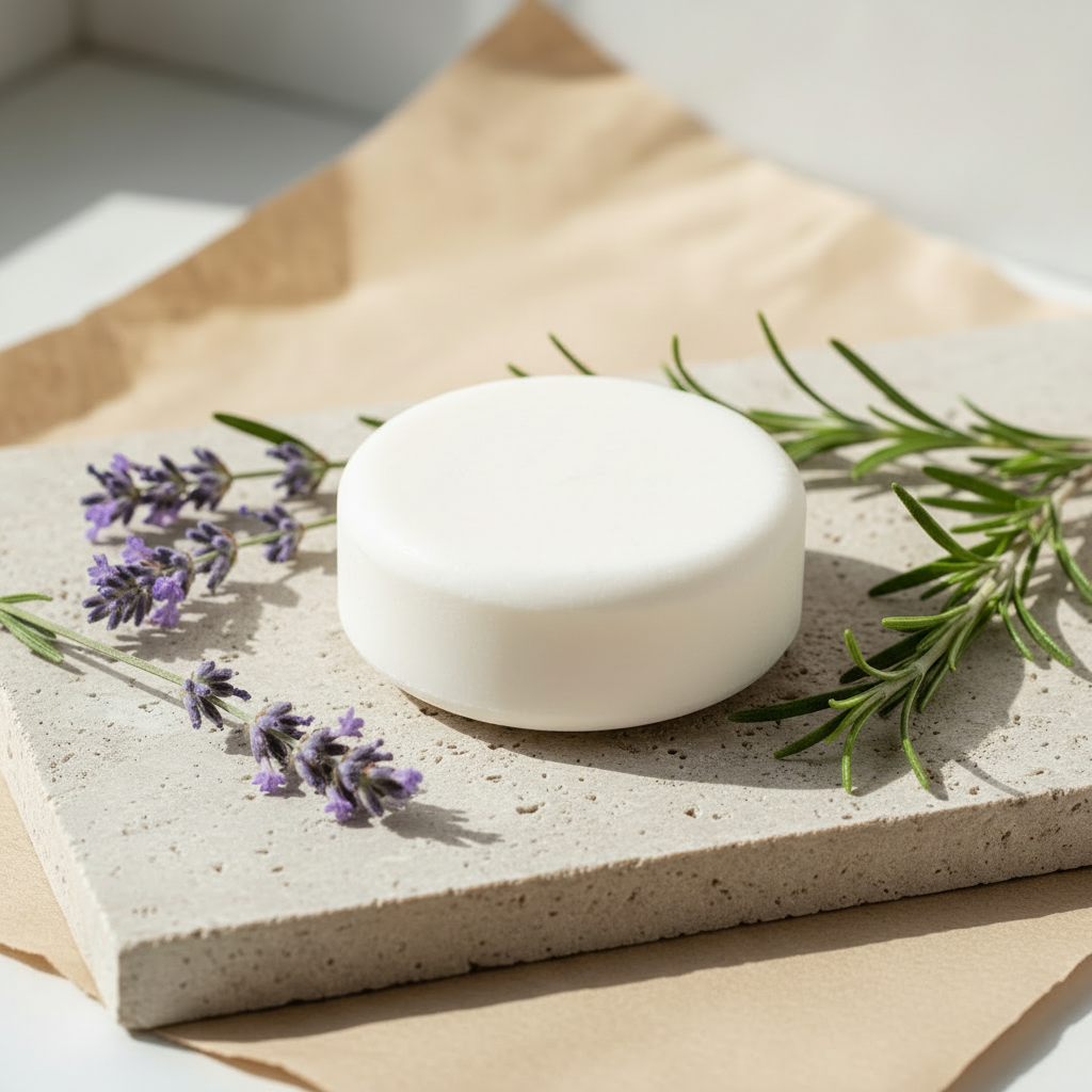 Shampoing solide lavande et romarin : les bienfaits de ce duo apaisant
