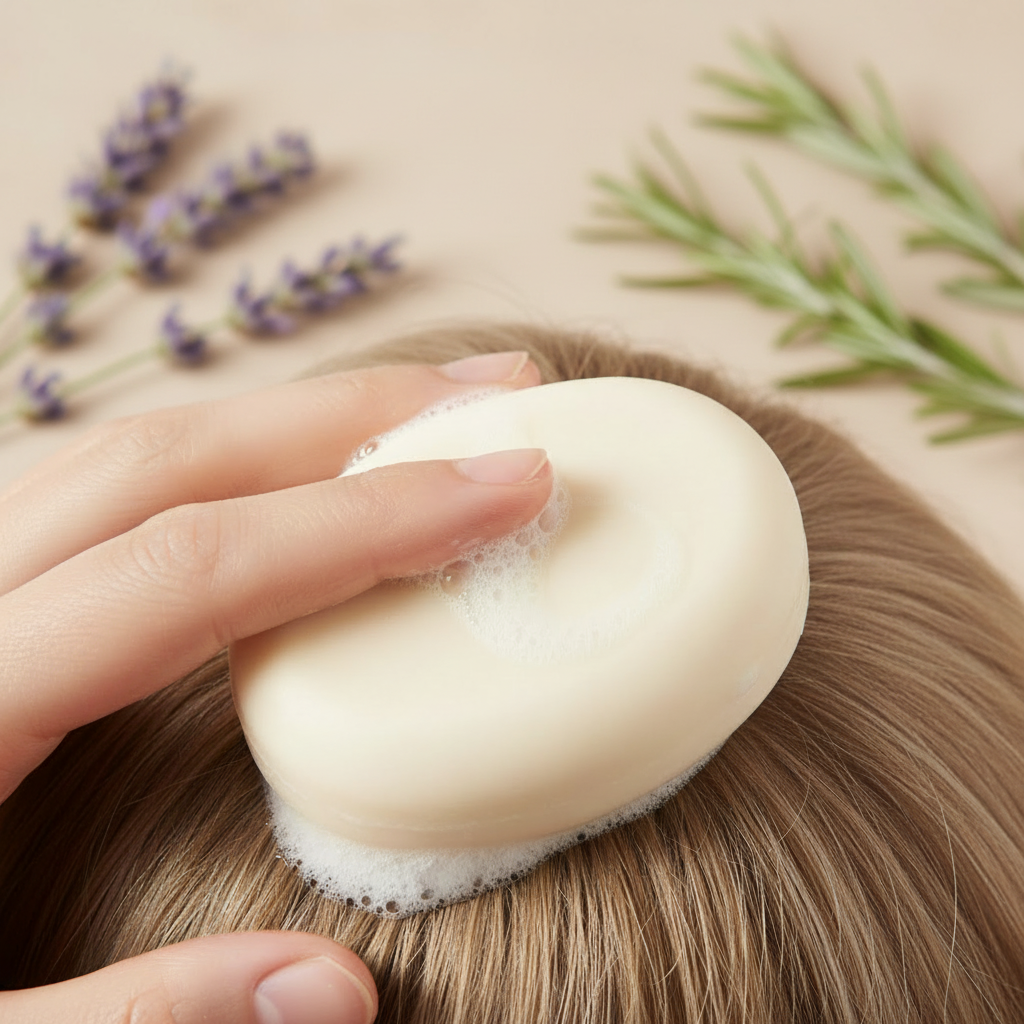 Shampoing solide et cuir chevelu sensible : nos conseils