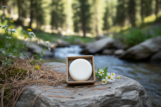 Shampoing solide en camping et longs trajets : le partenaire idéal du plein air