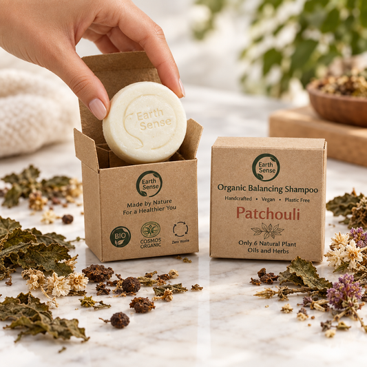 Shampoing Patchouli avec main Debuno