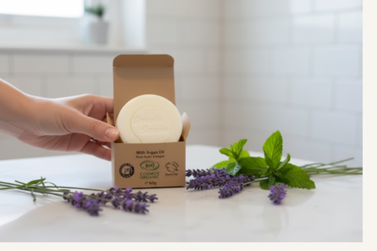 Shampoing Solide Bio Lavande & Menthe